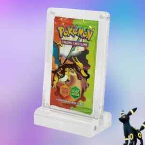 SINGLE POKEMON BOOSTER PACK ACRYLIC CASE