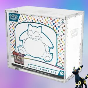 POKEMON ELITE TRAINER BOX ACRYLIC PROTECTION CASE