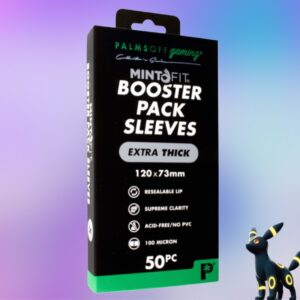 MINTFIT BOOSTER PACK SLEEVES - EXTRA THICK - 50PC
