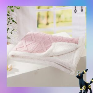 Pink Fuzzy Toddler Blanket