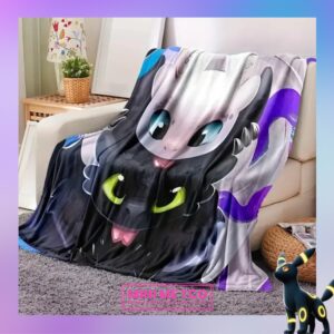 Cozy HTTYD Throw Blanket