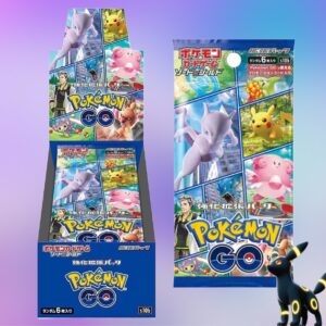Pokémon GO S10B Japanese booster box and Pokemon GO booster pack