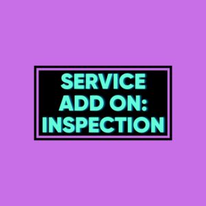 GRADING: INSPECTION SERVICE ADD ON