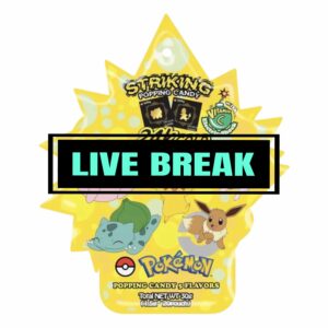 LIVE EVENT: POKEMON 24K GOLD STICKER STRIKING CANDY PACKS